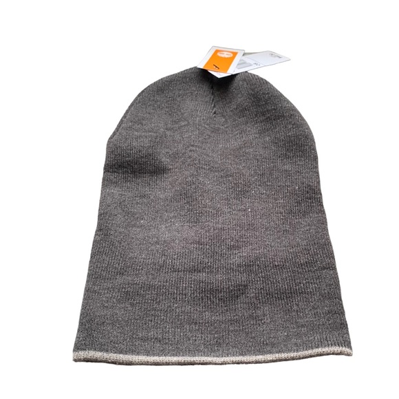 Timberland Men’s Gray Combo Knit Beanie Hat New Nwt Size OS - Picture 4 of 11